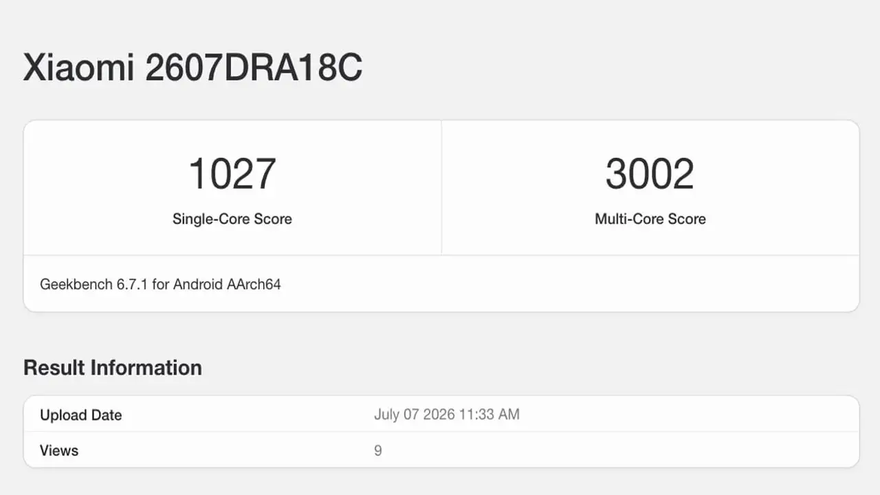 هاتف Xiaomi Redmi Note 17 يظهر بمواصفات مثيرة: شريحة Snapdragon وشاشة 1.5K.